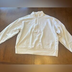 a new day Cream Quarter-Zip Pullover